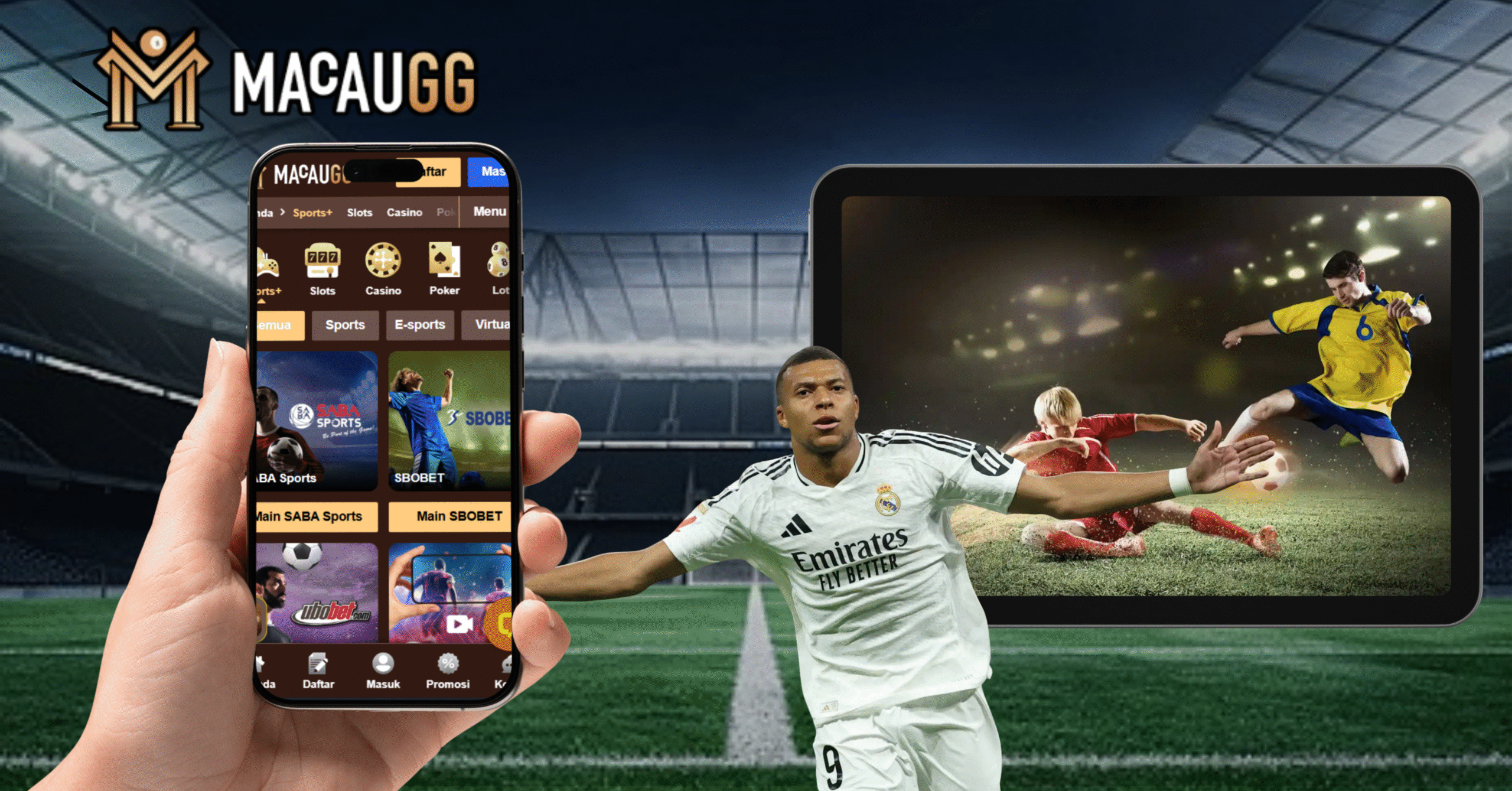 Taruhan Olahraga (Sport Betting): Memprediksi Kemenangan, Memahami Peluang, dan Menjelajahi Sensasi di MACAUGG